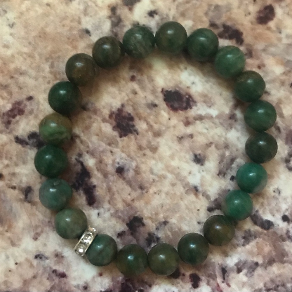 Handmade African Jade Bracelet